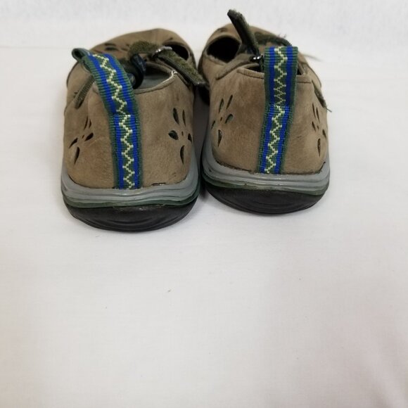 JAMBU All Terra Design Leather Hook & Loop Mary Jane Shoes Brown Size 6.5  ~4359 - Picture 5 of 8